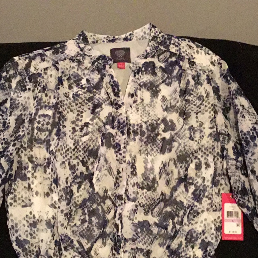 W) Women’s brand new Vince Camuto midi dress w/tag - Picture 2 of 7
